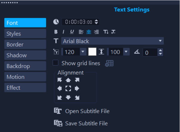 Corel VideoStudio Ultimate adding titles and transitions