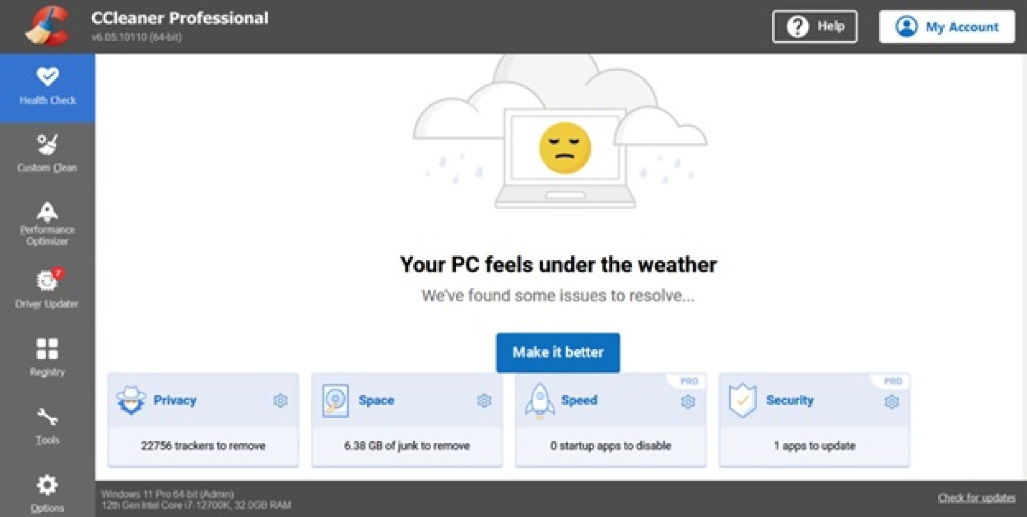 CCleaner Professional Review 2025 Features & Competitors