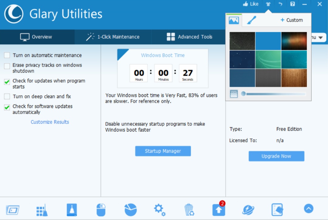 Glary Utilities Pro features overview