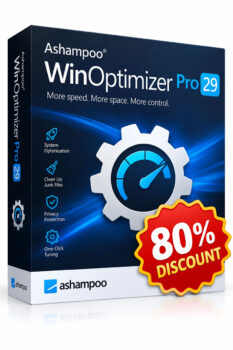 80% Off Ashampoo WinOptimizer Pro 29 Coupon Code