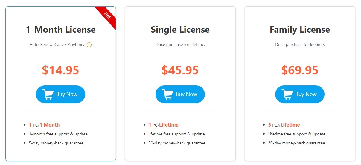 Audfun pricing