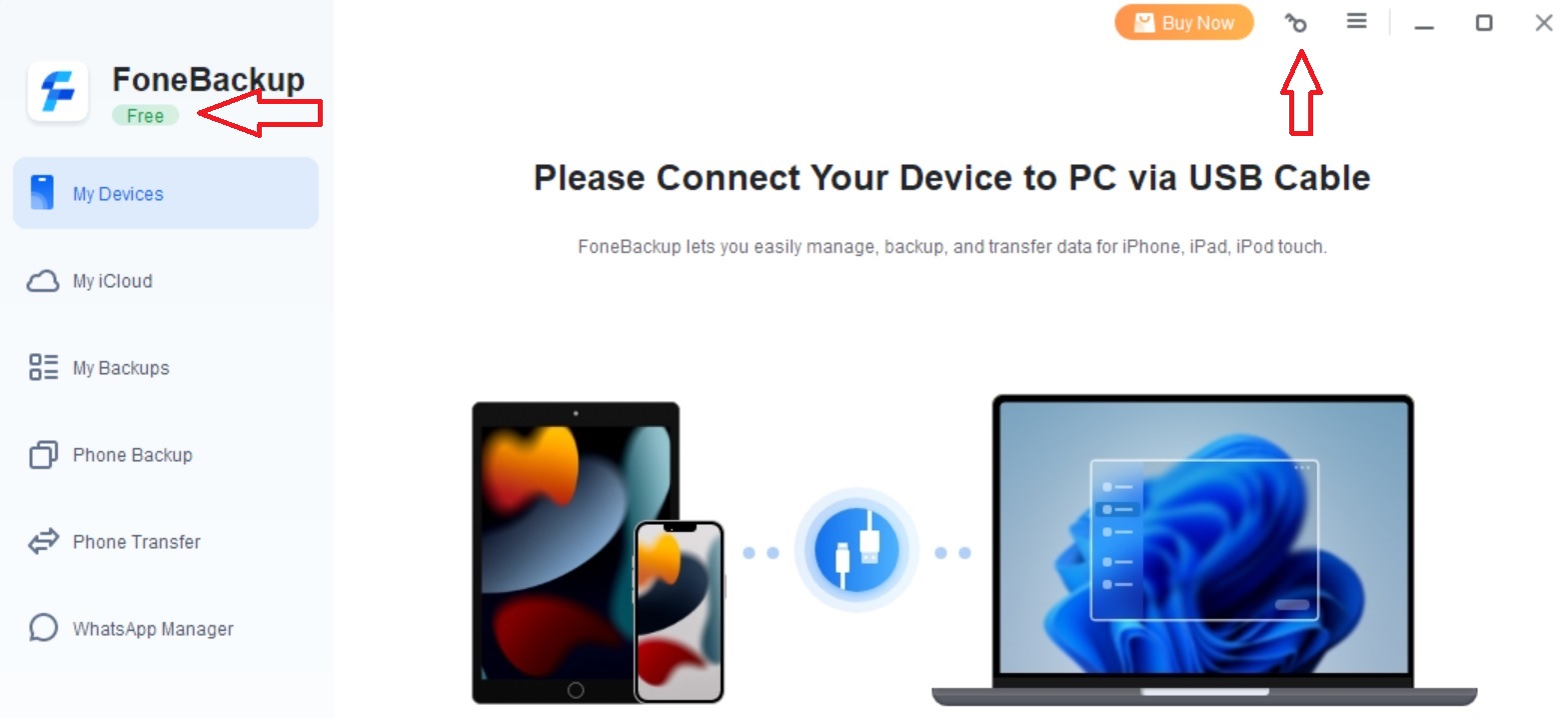 AOMEI FoneBackup free version