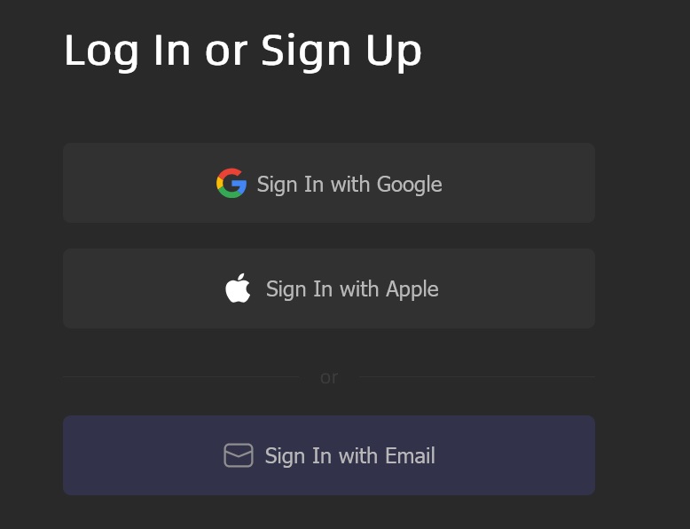 UltraPic create a free account