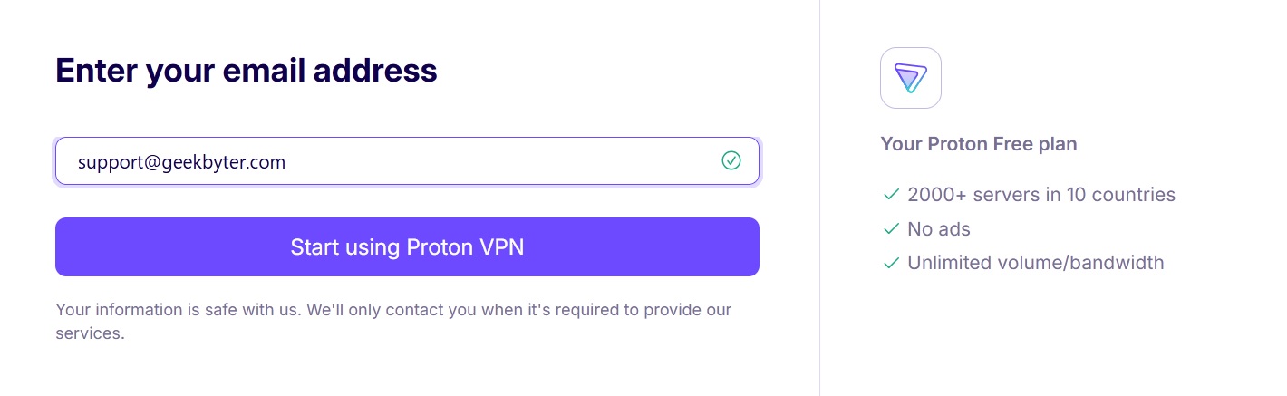 Download free Proton VPN license