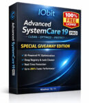 IObit Advanced SystemCare 19 Pro Giveaway boxshot