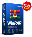 WinRAR discount 30% off boxshot