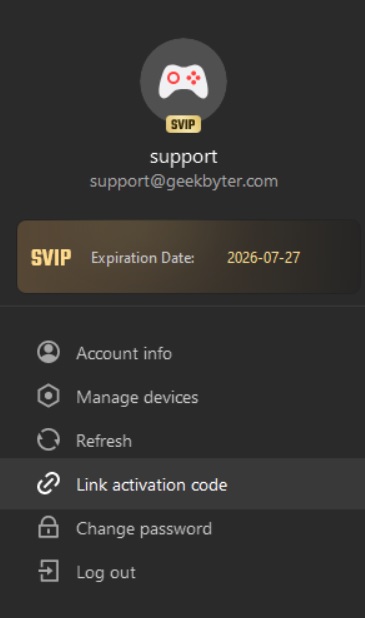 Smart Game Booster SVIP giveaway account free