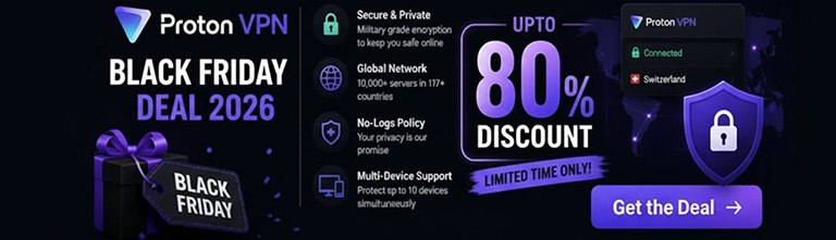 80% Off Proton VPN Black Friday Deal 2026